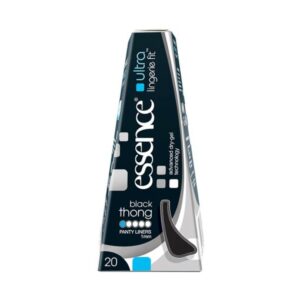 Essence Black Thongs – 20s